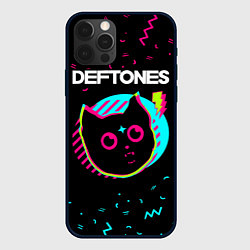 Чехол для iPhone 12 Pro Max Deftones - rock star cat, цвет: 3D-черный