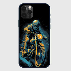 Чехол iPhone 12 Pro Max Ночной мотокросс