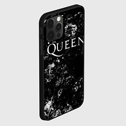Чехол для iPhone 12 Pro Max Queen black ice, цвет: 3D-черный — фото 2