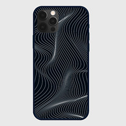 Чехол для iPhone 12 Pro Max Черная аннигиляция, цвет: 3D-черный