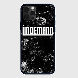 Чехол для iPhone 12 Pro Max Lindemann black ice, цвет: 3D-черный