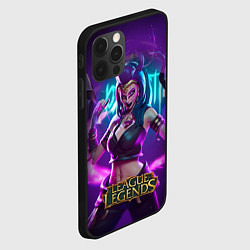 Чехол для iPhone 12 Pro Max League Of Legends Akali Kda, цвет: 3D-черный — фото 2