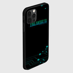 Чехол для iPhone 12 Pro Max Final fantasy neon, цвет: 3D-черный — фото 2