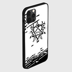 Чехол для iPhone 12 Pro Max Him метал, цвет: 3D-черный — фото 2