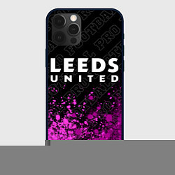 Чехол для iPhone 12 Pro Max Leeds United pro football посередине, цвет: 3D-черный