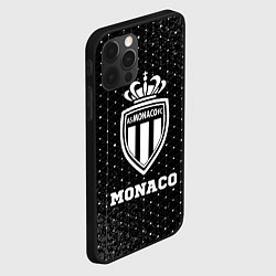 Чехол для iPhone 12 Pro Max Monaco sport на темном фоне, цвет: 3D-черный — фото 2