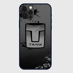 Чехол для iPhone 12 Pro Max Tank, цвет: 3D-черный