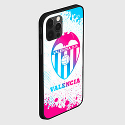 Чехол для iPhone 12 Pro Max Valencia neon gradient style, цвет: 3D-черный — фото 2