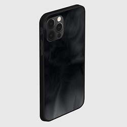 Чехол для iPhone 12 Pro Max Тёмный серый дымчатый, цвет: 3D-черный — фото 2