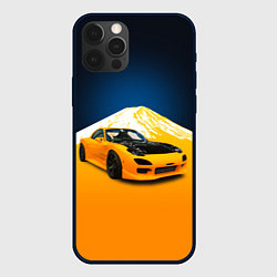 Чехол для iPhone 12 Pro Max Спортивный японский автомобиль, цвет: 3D-черный