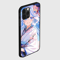 Чехол для iPhone 12 Pro Max Genshin Impact Furina зонт, цвет: 3D-черный — фото 2