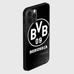 Чехол для iPhone 12 Pro Max Borussia sport на темном фоне, цвет: 3D-черный — фото 2