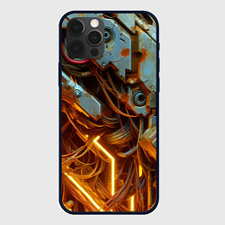 Чехол для iPhone 12 Pro Max Cyber armor - ai art, цвет: 3D-черный