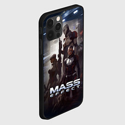 Чехол для iPhone 12 Pro Max Mass Effect game, цвет: 3D-черный — фото 2