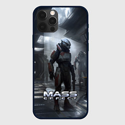 Чехол для iPhone 12 Pro Max Mass Effect game - пришелец, цвет: 3D-черный