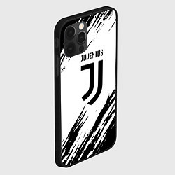 Чехол для iPhone 12 Pro Max Juventus краски, цвет: 3D-черный — фото 2