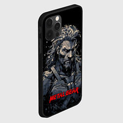 Чехол для iPhone 12 Pro Max Веном Снейк Metal gear, цвет: 3D-черный — фото 2