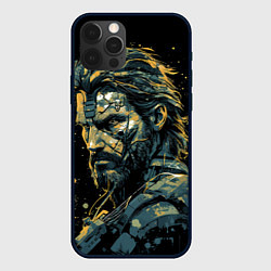 Чехол для iPhone 12 Pro Max Venom Snake Metal gear game, цвет: 3D-черный