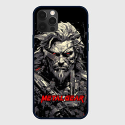 Чехол для iPhone 12 Pro Max Venom Snake Metal gear game, цвет: 3D-черный