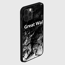 Чехол для iPhone 12 Pro Max Great Wall black graphite, цвет: 3D-черный — фото 2