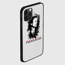 Чехол для iPhone 12 Pro Max Портрет фараона, цвет: 3D-черный — фото 2