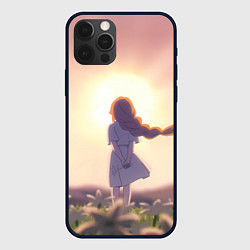 Чехол для iPhone 12 Pro Max Фламме в детстве, цвет: 3D-черный