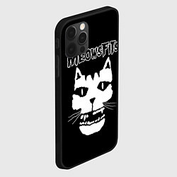 Чехол для iPhone 12 Pro Max Misfits - Meowsfits, цвет: 3D-черный — фото 2