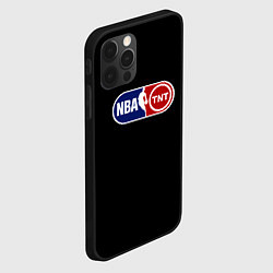 Чехол для iPhone 12 Pro Max NBA logo tnt, цвет: 3D-черный — фото 2
