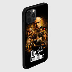 Чехол для iPhone 12 Pro Max Corleone family, цвет: 3D-черный — фото 2