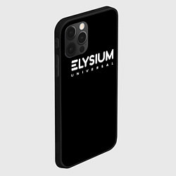 Чехол для iPhone 12 Pro Max Disco Elysium rpg, цвет: 3D-черный — фото 2
