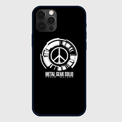 Чехол для iPhone 12 Pro Max Metal gear solid snake logo, цвет: 3D-черный