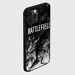 Чехол для iPhone 12 Pro Max Battlefield black graphite, цвет: 3D-черный — фото 2