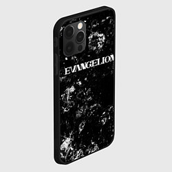 Чехол для iPhone 12 Pro Max Evangelion black ice, цвет: 3D-черный — фото 2