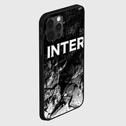 Чехол для iPhone 12 Pro Max Inter black graphite, цвет: 3D-черный — фото 2