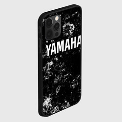 Чехол для iPhone 12 Pro Max Yamaha black ice, цвет: 3D-черный — фото 2