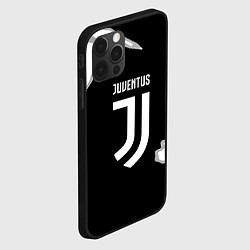 Чехол для iPhone 12 Pro Max Juventus fc краски, цвет: 3D-черный — фото 2