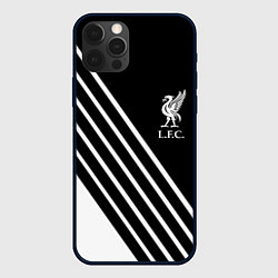 Чехол для iPhone 12 Pro Max Liverpool sport fc geometry, цвет: 3D-черный