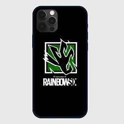 Чехол для iPhone 12 Pro Max Ubisoft game rainbow six, цвет: 3D-черный