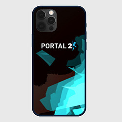 Чехол для iPhone 12 Pro Max Portal abstraction game valve, цвет: 3D-черный