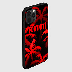 Чехол для iPhone 12 Pro Max Fortnite tropic red, цвет: 3D-черный — фото 2