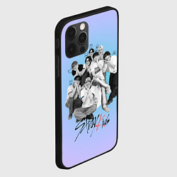 Чехол для iPhone 12 Pro Max Stray Kids family photo, цвет: 3D-черный — фото 2