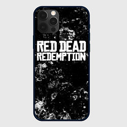 Чехол для iPhone 12 Pro Max Red Dead Redemption black ice, цвет: 3D-черный