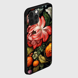 Чехол для iPhone 12 Pro Max Набивной рисунок, цвет: 3D-черный — фото 2