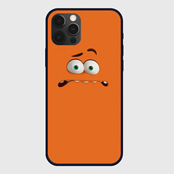 Чехол для iPhone 12 Pro Max Эмоция тревожности - глаза крупно, цвет: 3D-черный