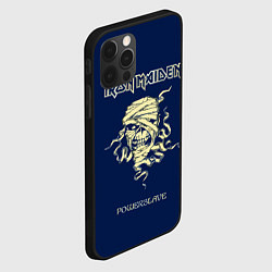 Чехол для iPhone 12 Pro Max Iron Maiden powerslave rock, цвет: 3D-черный — фото 2