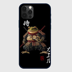 Чехол для iPhone 12 Pro Max Жаба войн, цвет: 3D-черный