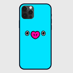 Чехол для iPhone 12 Pro Max BT21-Mang, цвет: 3D-черный