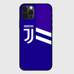 Чехол для iPhone 12 Pro Max Juventus sport geometry line, цвет: 3D-черный