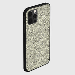 Чехол для iPhone 12 Pro Max Смайл и человечки, цвет: 3D-черный — фото 2