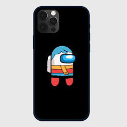 Чехол для iPhone 12 Pro Max Among us персонаж Hilda, цвет: 3D-черный